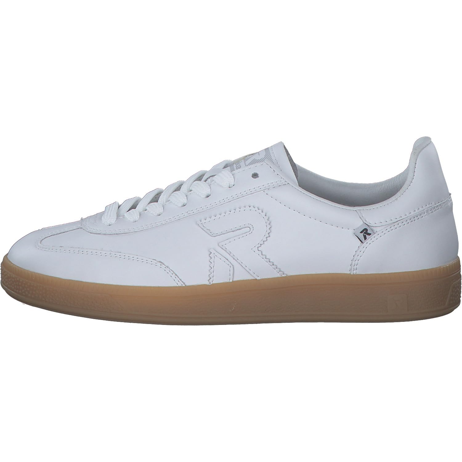 Rieker W2200-80 Damen Sneaker Low Leder weiß
