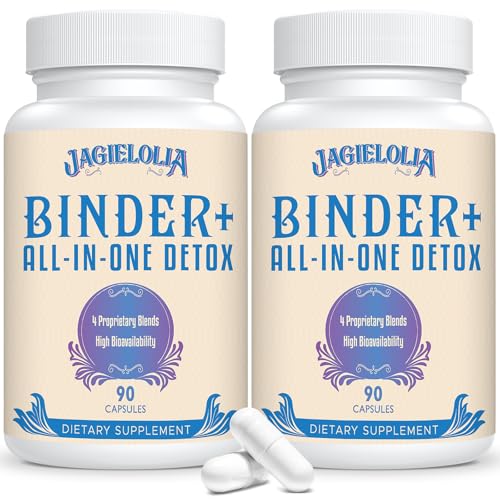 Jagielolia All-In-One Detox Binder Supplement 1500 MG - High...