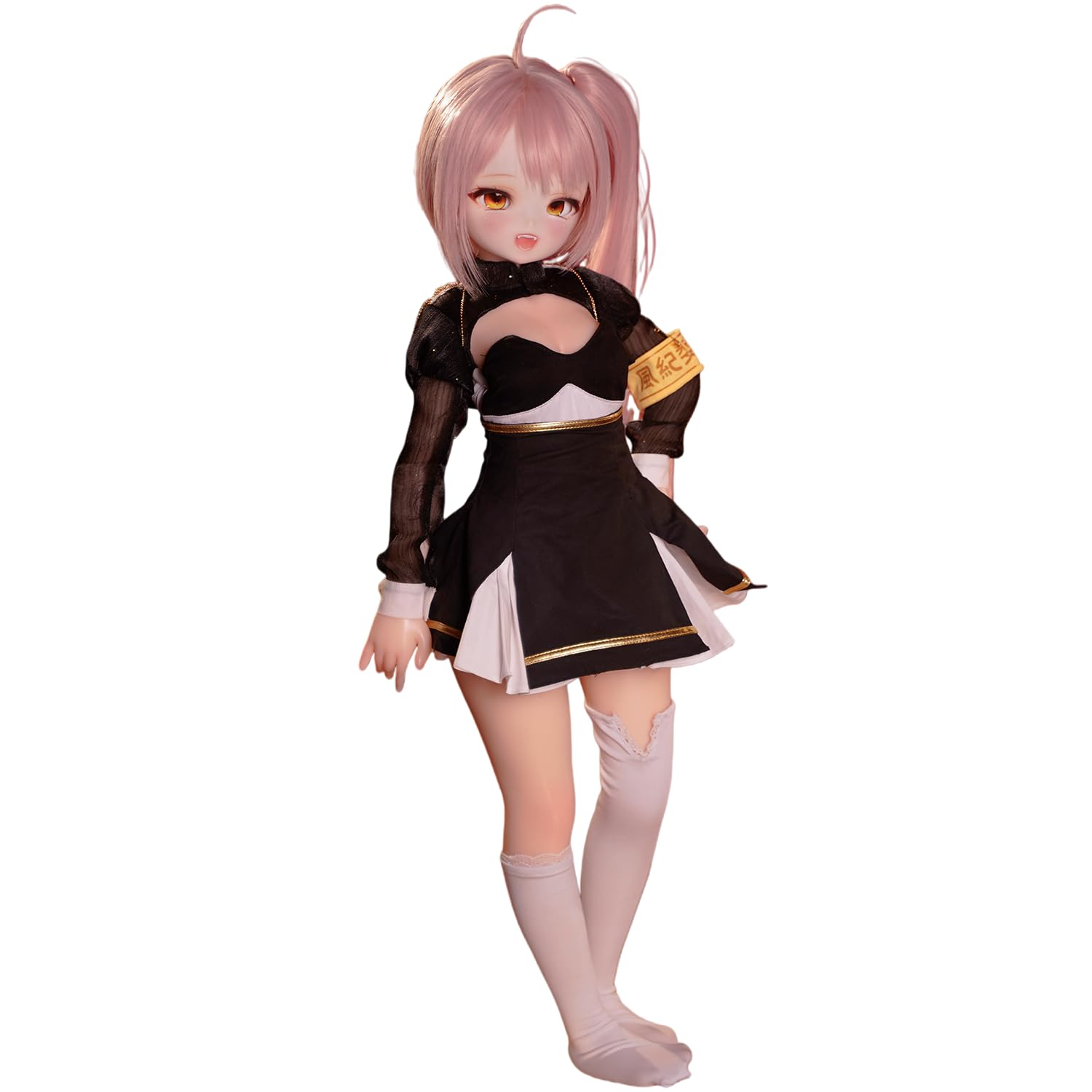 Mozu Succi 65cm Seamless Silicone Figure – 1/2 Scale Female Collectible Figure by MozudollNA for Cosplay, Photography & Display (Wig) (Silicone –