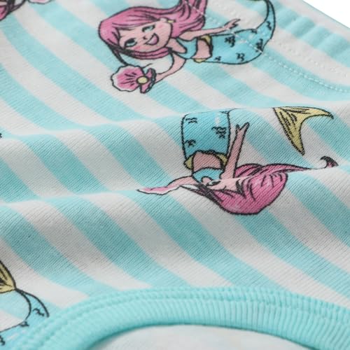 Naivete Girls Underwear Little Kids Cotton Breathable Comfort Briefs Children Panties (Pack of 6)4