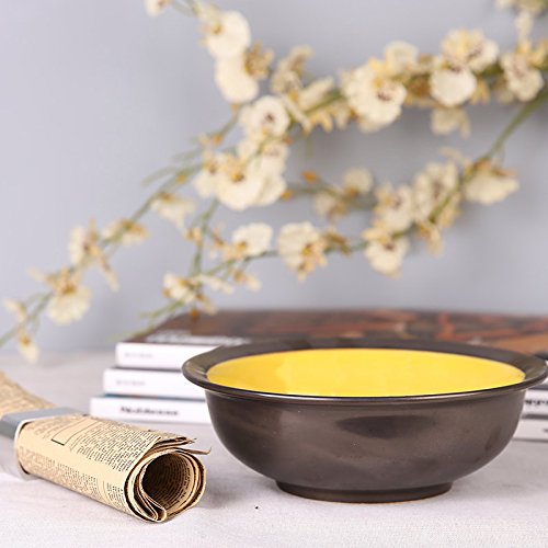 Plato Bowl Vajilla Tazón De Cerámica Sopa Cuenco Tazón Ensalada Cuenco 7.5 Pulgadas Estilo De California  Color Puro