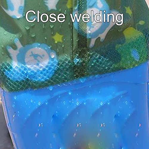 Waders Kinderen Outdoor PVC Steltlopers, Kleuterschool Strand Camping Kleding Met Regenlaarzen, Zakontwerp (Color : Orange, Size : XXXXL/1 PCS) - Image 7