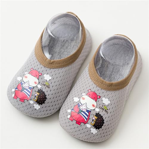Girls Shoes Infant Boys Girls Socks Toddler Breathable Cartoon Mesh The Floor Socks Barefoot Toddler Dress Shoes2
