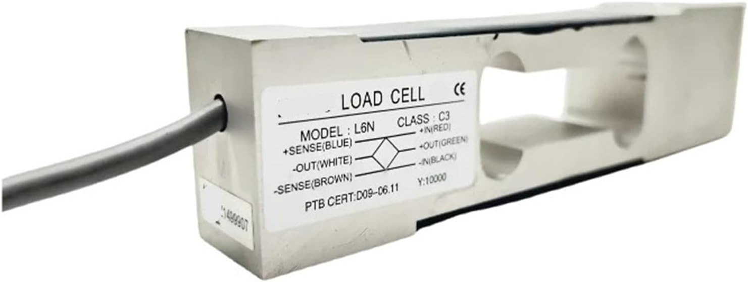 L6N Weighing Sensor L6N-C3 Cantilever Load Cells Force Compression Industrial Robot Automation Tester(0-100KG)