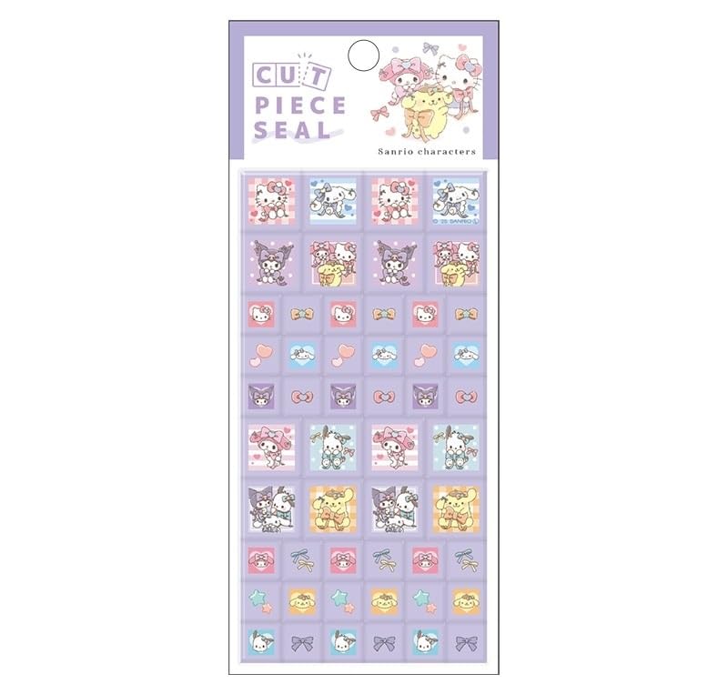 クラックス カット ピースシール サンリオキャラクターズ るんるんリボン 137…