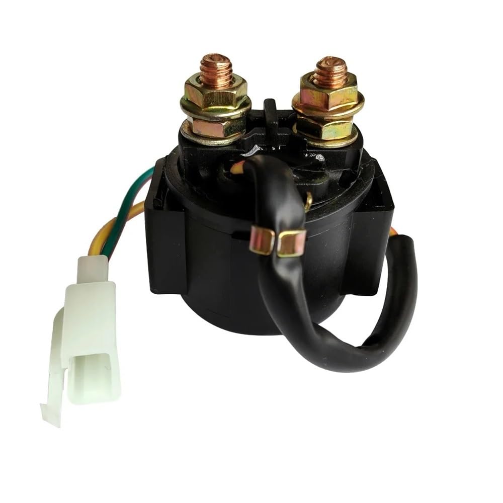 Starter Relay Solenoid Switch Motorcycle Starter Relay Solenoid for ATC250ES ATC250 TRX250EX for SporTrax NX250 TRX NX ATC 250 ES Large Red 3-Wheeler