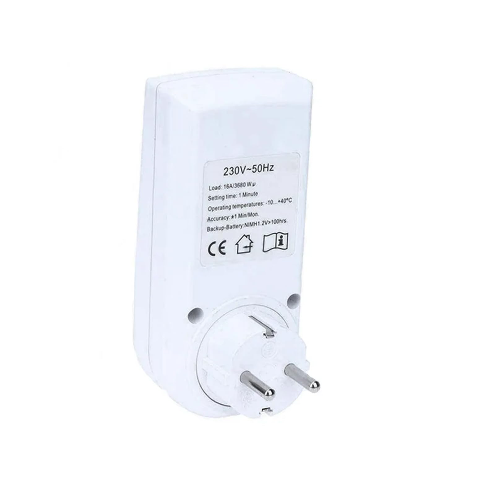 Timer digitale elettronico UK US AU EU FR timer da cucina presa di temporizzazione ciclica programmabile 24 ore(EU Power Meter)