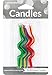 Creative Converting 101023 Birthday Cake Candle, 3.25", Multicolored