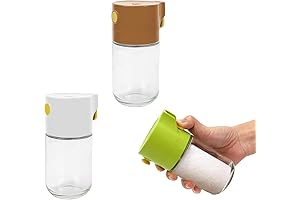 Precise Quantitative 0.5g Salt and Pepper Shakers