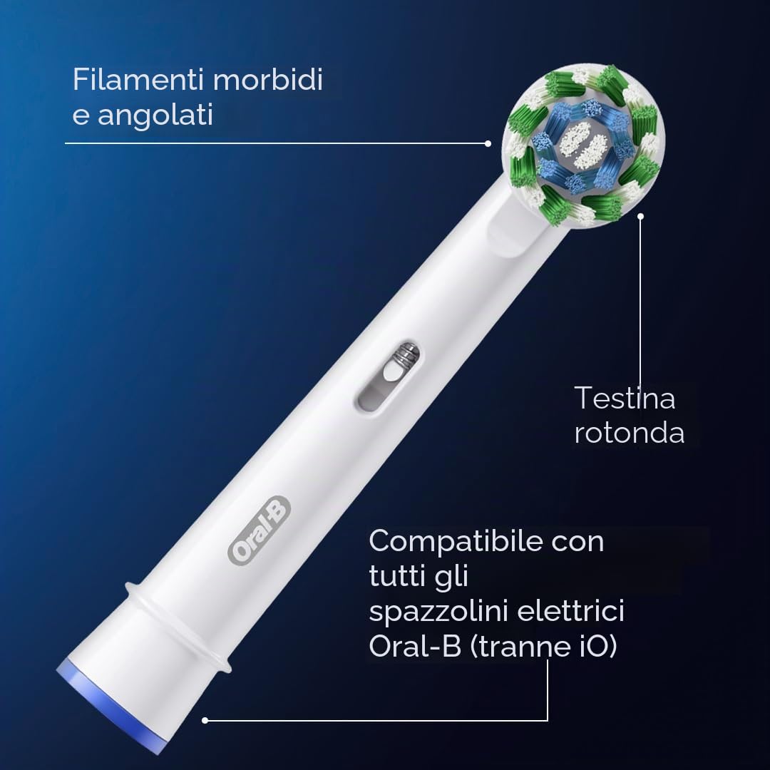 Oral-B Testine di ricambio Pro Series Orthodontic Clean, per spazzolino elettrico 2 pezzi