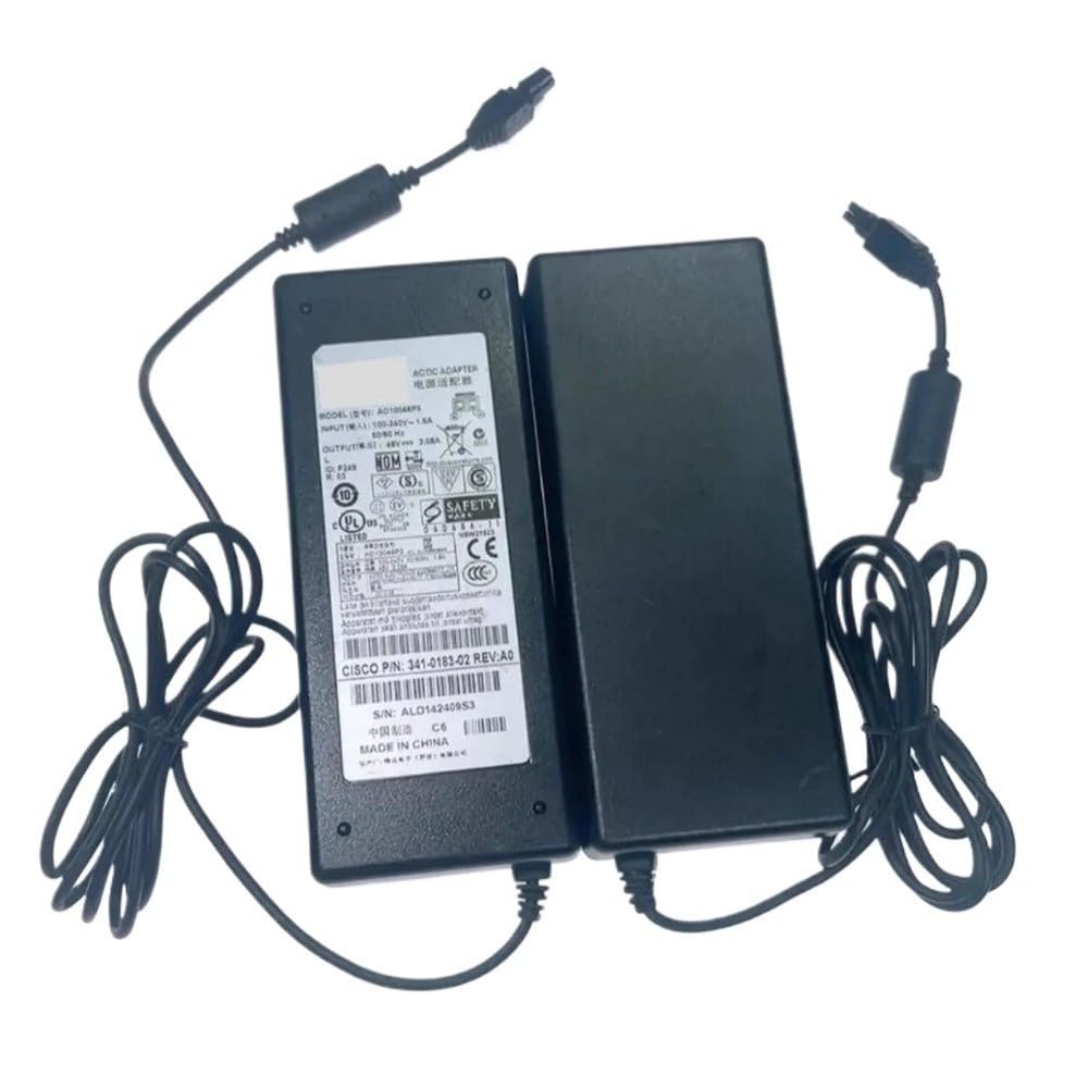 48V 2.08A 2PIN AC DC Adapter Power Supply 100W AD10048P3 For CISCO ASA 5505 WLC2106 ASA5505 341-0183-02 FOR Firewall Charger(EU CABLE)