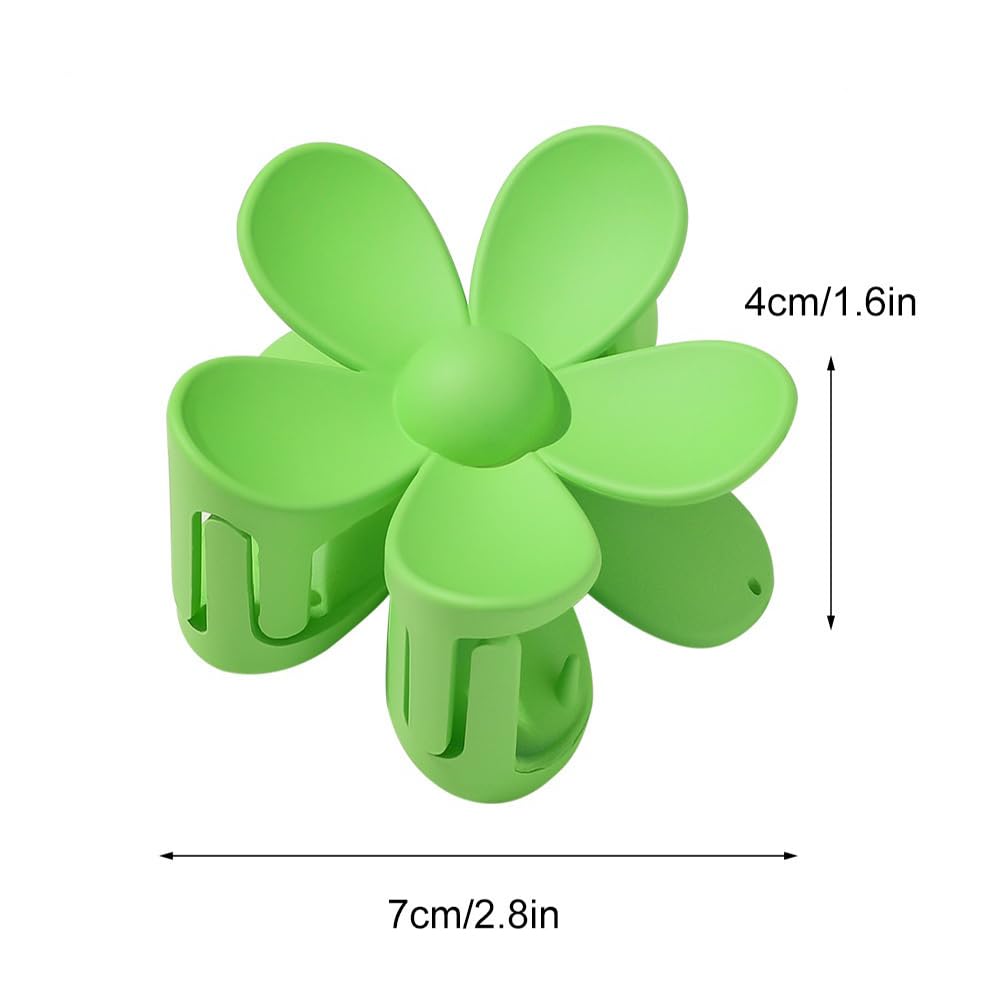 ZSPERKLA 6 Pcs Flower Hair Clips - Image 4