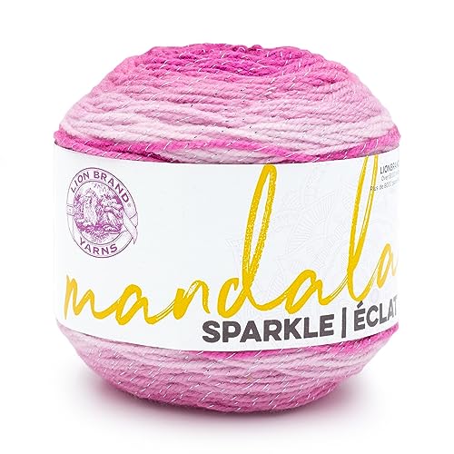 Image of Lion Brand Yarn Mandala Sparkle Yarn, Aries