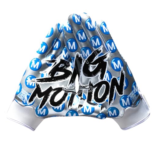 Battle Sports Big Motion Doom Receiver Football Gloves - Adult Medium