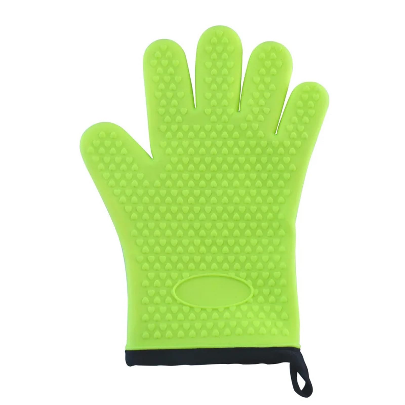 Oven Gloves Grilling Glove with Lanyard for Kitchen, BBQ, Baking, and Cooking Tasks for Your Kitchen(1Pcs Green)