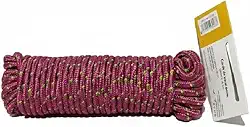 Corda de Varal Camping Multiuso Revestida 6mm x 14m Cores Sortidas Premium