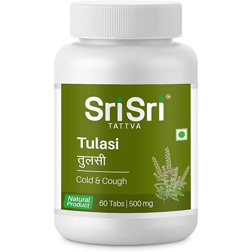 Sri Tulasi Immunity Tabs 500mg - 60 Tabs x 2