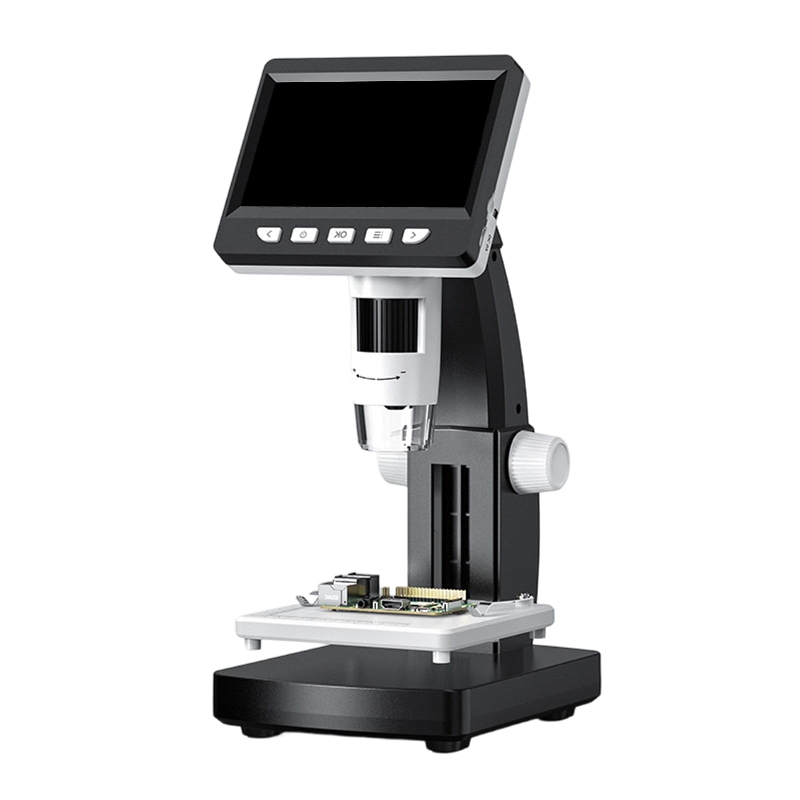 Digital Microscope with 1920x1080 Resolution and Continuous Magnify ABS Perfect for Science Education & Lab Use Desktop Digital Microscope