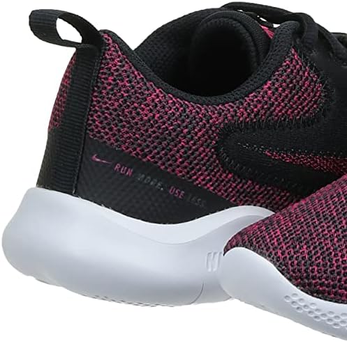 NIKE Women's WMNS Flex Experience RN 10 Running Shoe, Black Fireberry Dk Smoke Grey Iron Grey, 7 | Image 7