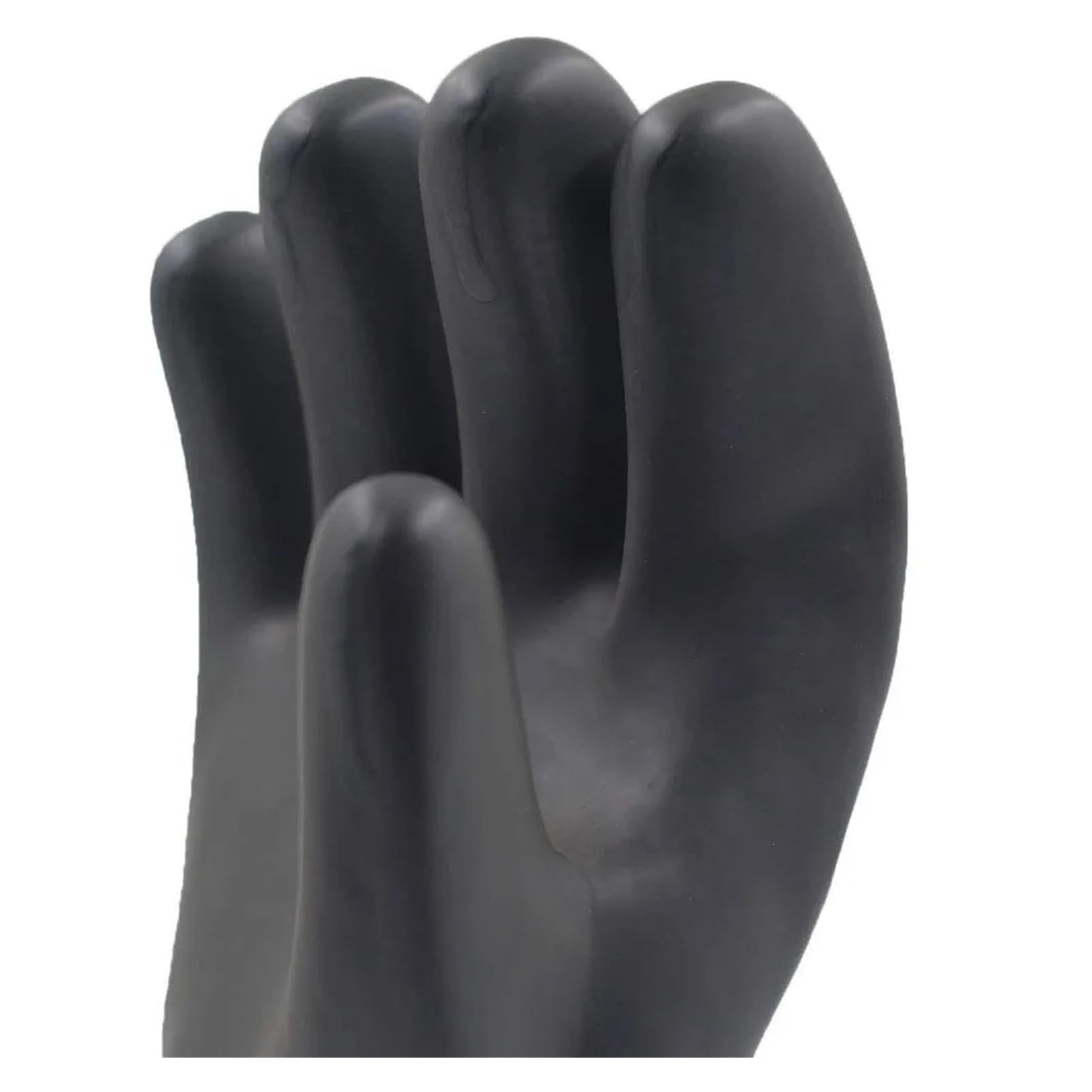 3 pares de guantes impermeables de 35/45/55 cm de largo, guantes de seguridad de trabajo de goma resistentes a productos químicos, guantes de látex protectores industriales(3 pairs 55cm)