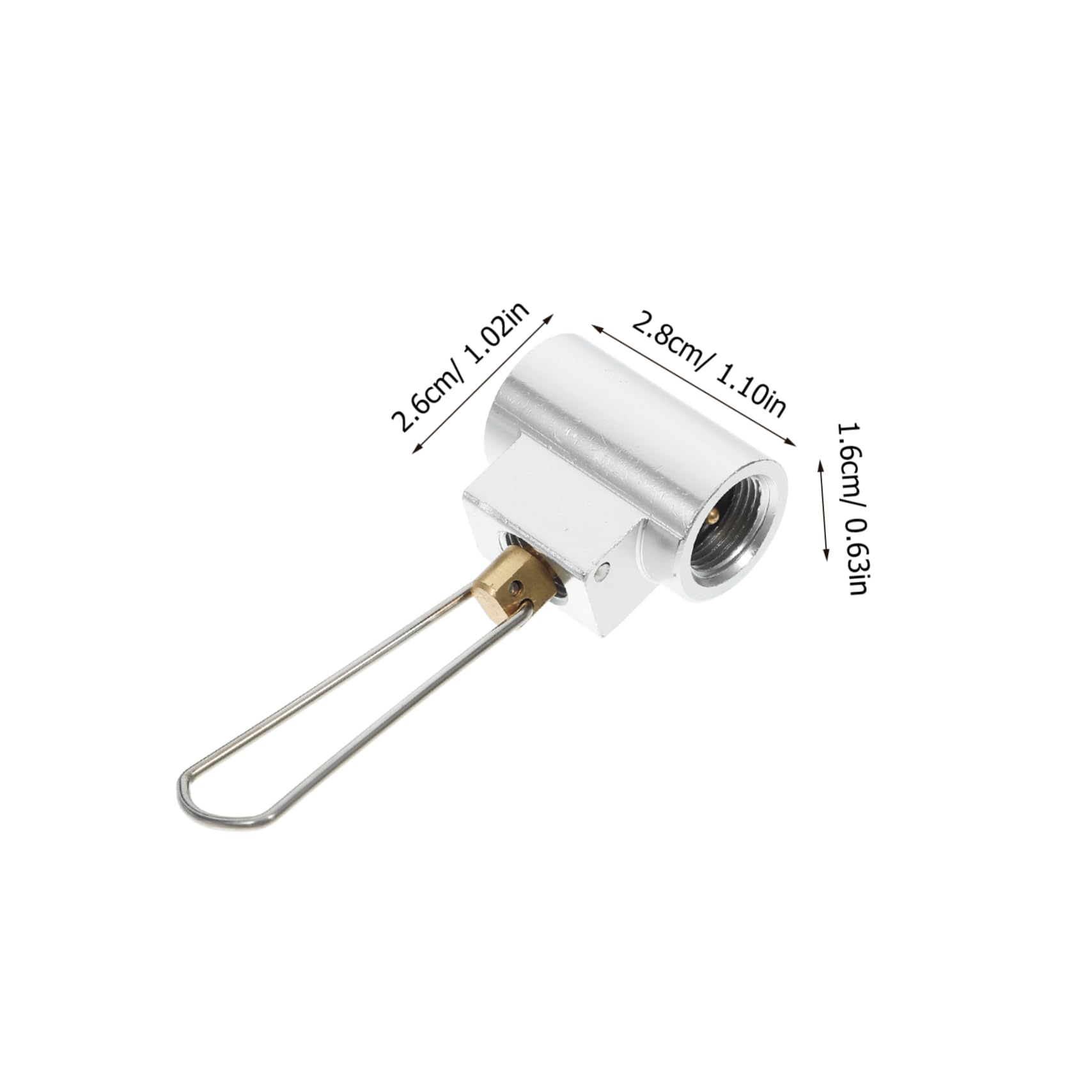 Totority Camping Stove Gas Refill Adapter Outdoor Gas Cylinder Adapter Gas Bottle Refill Adapter Versatile Rv Accessory