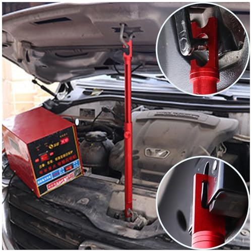 Tkxjry Einstellbar Tailgate, Stützstange für Wohnmobil, AutoTürstützstange aus, Mehrzweck Stützstange, Einstellbar Heckklappe Stützstange, Feste Stützstange für die Autopflege und das Polieren