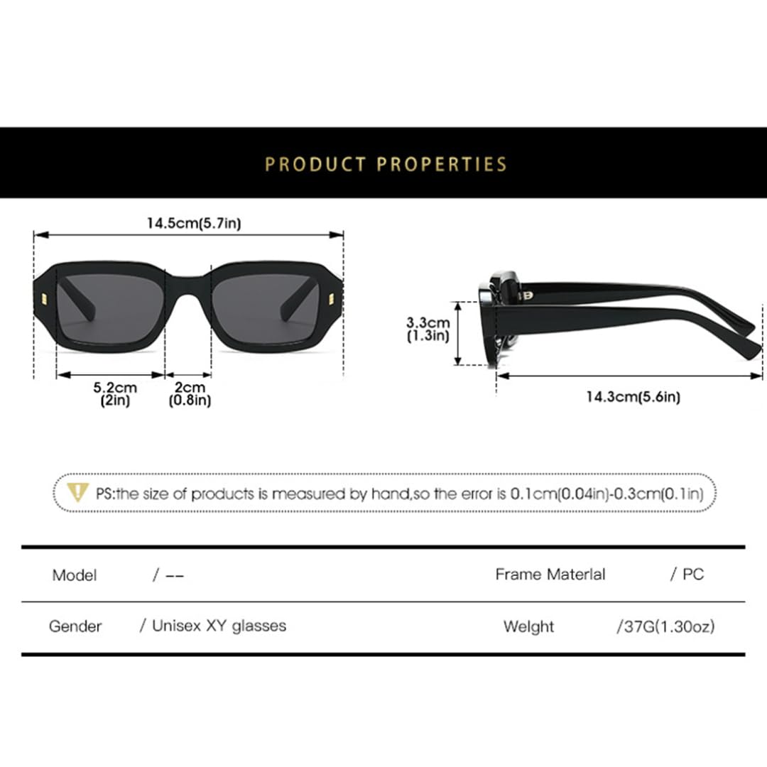 Gafas de sol pequeñas para mujer y hombre, estilo vintage, protección UV400