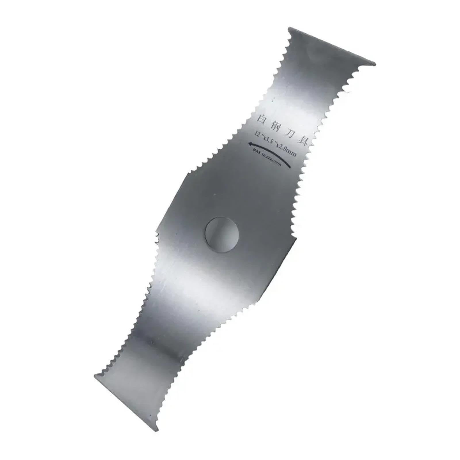 Cuchilla De Cortacésped De Acero Engrosado, Cepillo De Dientes De Sierra, Cuchilla Cortadora De Césped, Piezas De Deshierbe, Cortadora De Setos/césped, Cortacésped De Deshierbe(305mm)