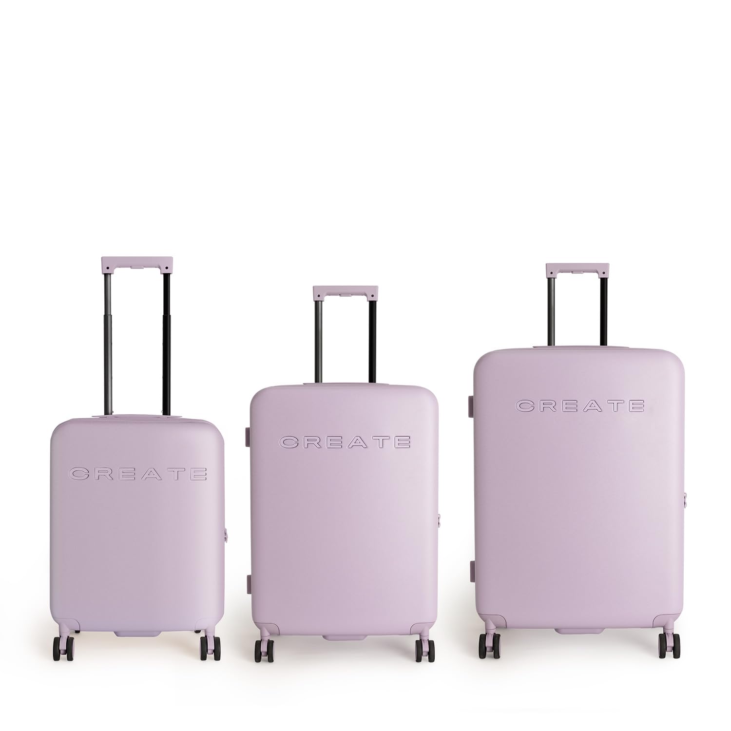 Set valises polycarbonate avec serrure TSA et roues doubles - 8