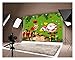 LYLSXY Photo Studio Fond Accessoires Santa Claus Photographie Paysage thème de noël décoration Nature Nature (Color : Green3, Size : 8x8ft)