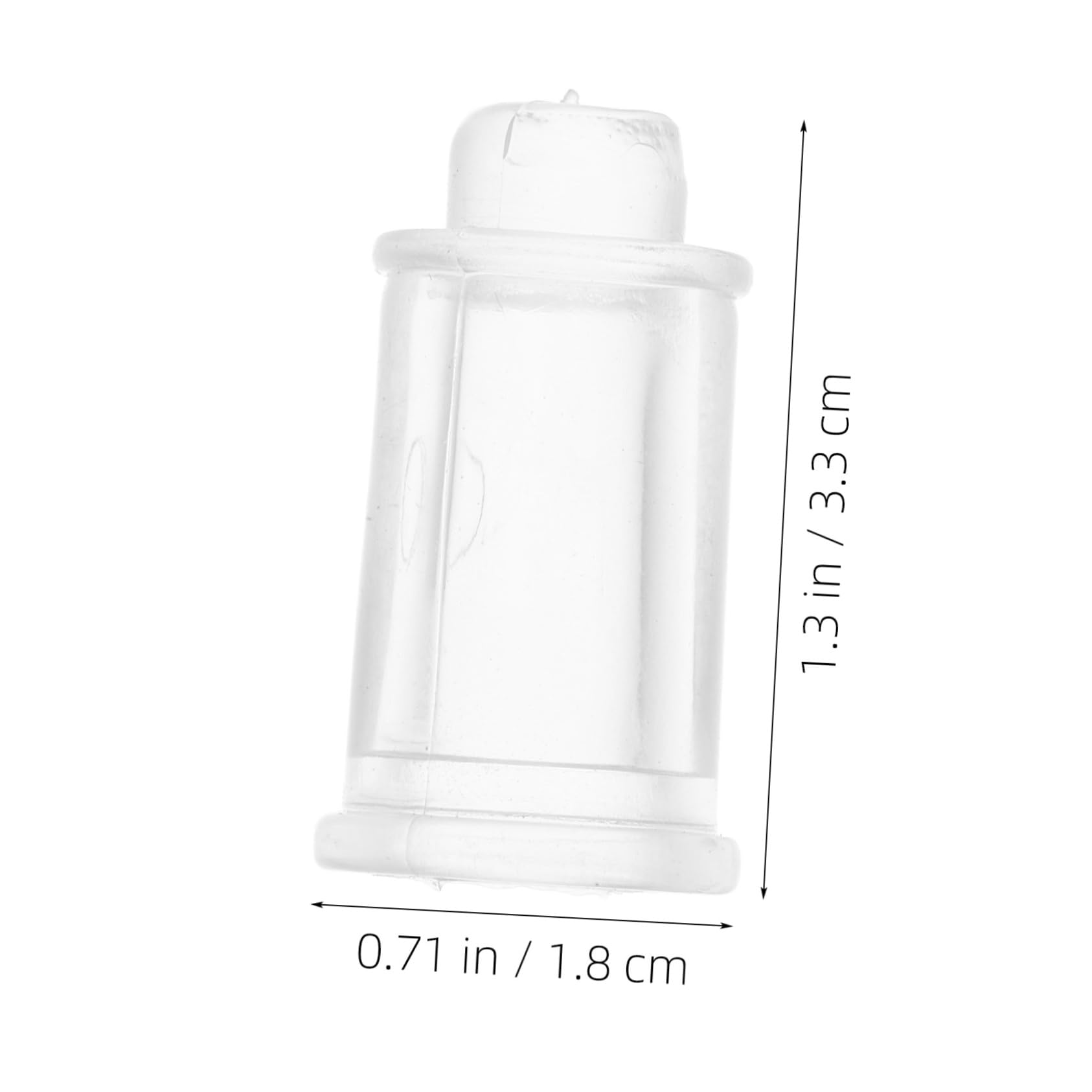 BRIGHTFUFU 10 Pcs Scale Leg Bracket Accessories for Weigh Pan Replacement Feet Weigh Tray Repairing Kit Weigh Tray Replacement Feet Weighing Pan Leveler Scale Pan Leveler Rubber Transparent