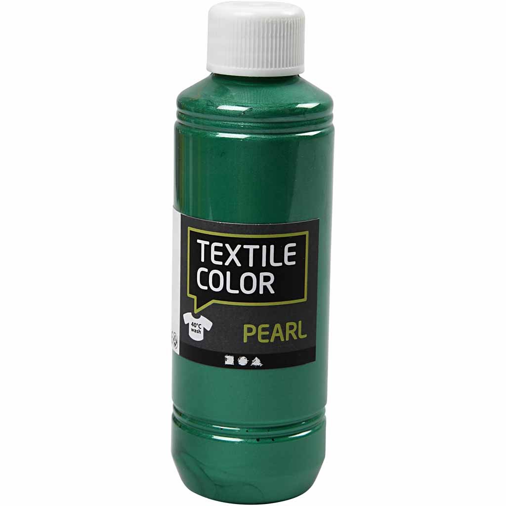 Textile Color, green, pearl, 250 ml