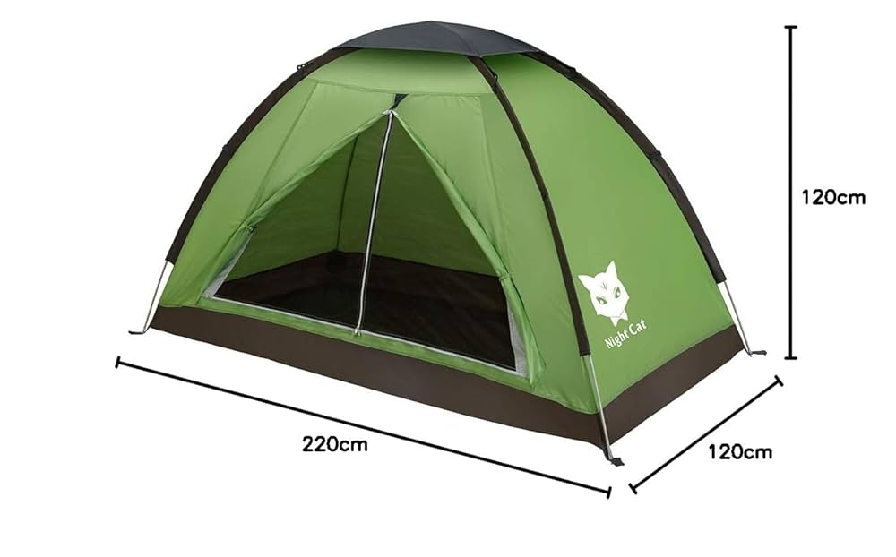 Night Cat ハンモック テント 耐水圧PU4000mm 耐荷重200kg NightCatOutdoor 防水ハンモックテントは多機能 レビュー