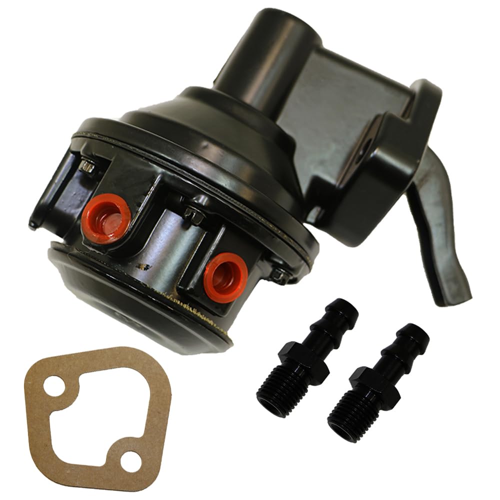 BBC Big Block Chevy 396 454 Black Mechanical High Volume Pump With Fittings