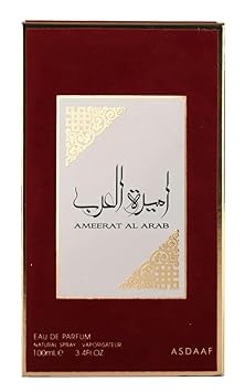 Asdaaf Ameerat Al Arab Eau de Parfum Spray for Women, 3.4 Ounce