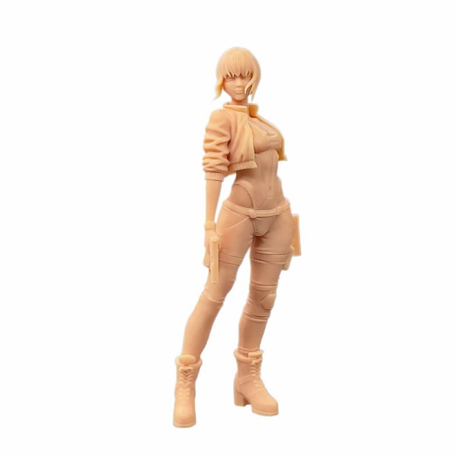 アニメキャラクター フィギュア 銃を持ったポーズ リトルアーモリー』より銃器を構えたポーズもバッチリ決まる「figma