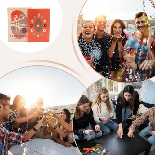 Orakelkarten Set - Künstlerisches Muster Papierspiel - 54-teilige Poker-Karten - Für Wahrsagen Lernen Frauen Männer Jugendliche Senioren Freunde Anfänger Vorhersage – Bild 5