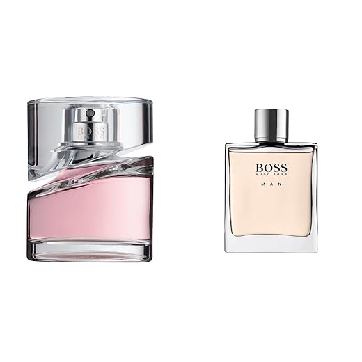 BOSS Femme Eau de Parfum 50ml & Man Boss Orange EDT Spray 100ml