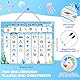 FORMIZON Wochenplaner Kinder Magnetisch, Magnettafel mit 248 Magnete, Stift Abwischbar, Tasche, Routine Planer, Kalender Kinder Montessori to Do Liste Lernhilfe zur Selbstständigkeit & Wochenplanung