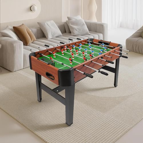 Table de baby-foot 120 cm avec 8 barres et compteur de points intégrés