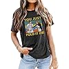 You-Just-Fold-It-in-T-Shirt-Women-Funny-Letter-Print-Short-Sleeve-Shirt-Novelty-Graphic-Tee-Top-Casual-Summer-Tshirt You Just Fold It in T-Shirt Women Funny Letter Print Short Sleeve Shirt Novelty Graphic Tee Top Casual Summer Tshirt (Medium, Gray)