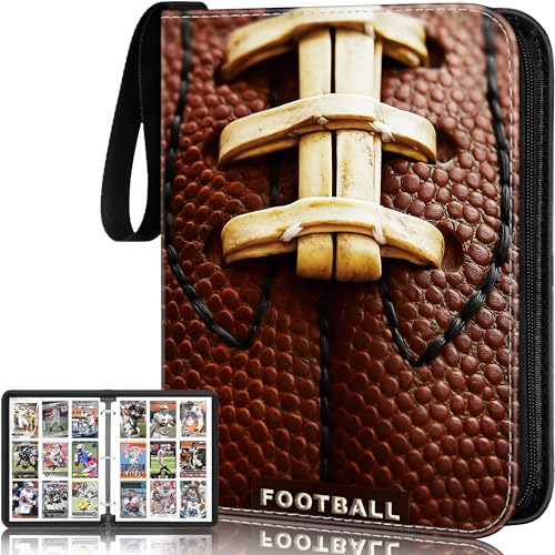 RONMONG Football Card Binder 990 Pockets Protective Trading Card Album