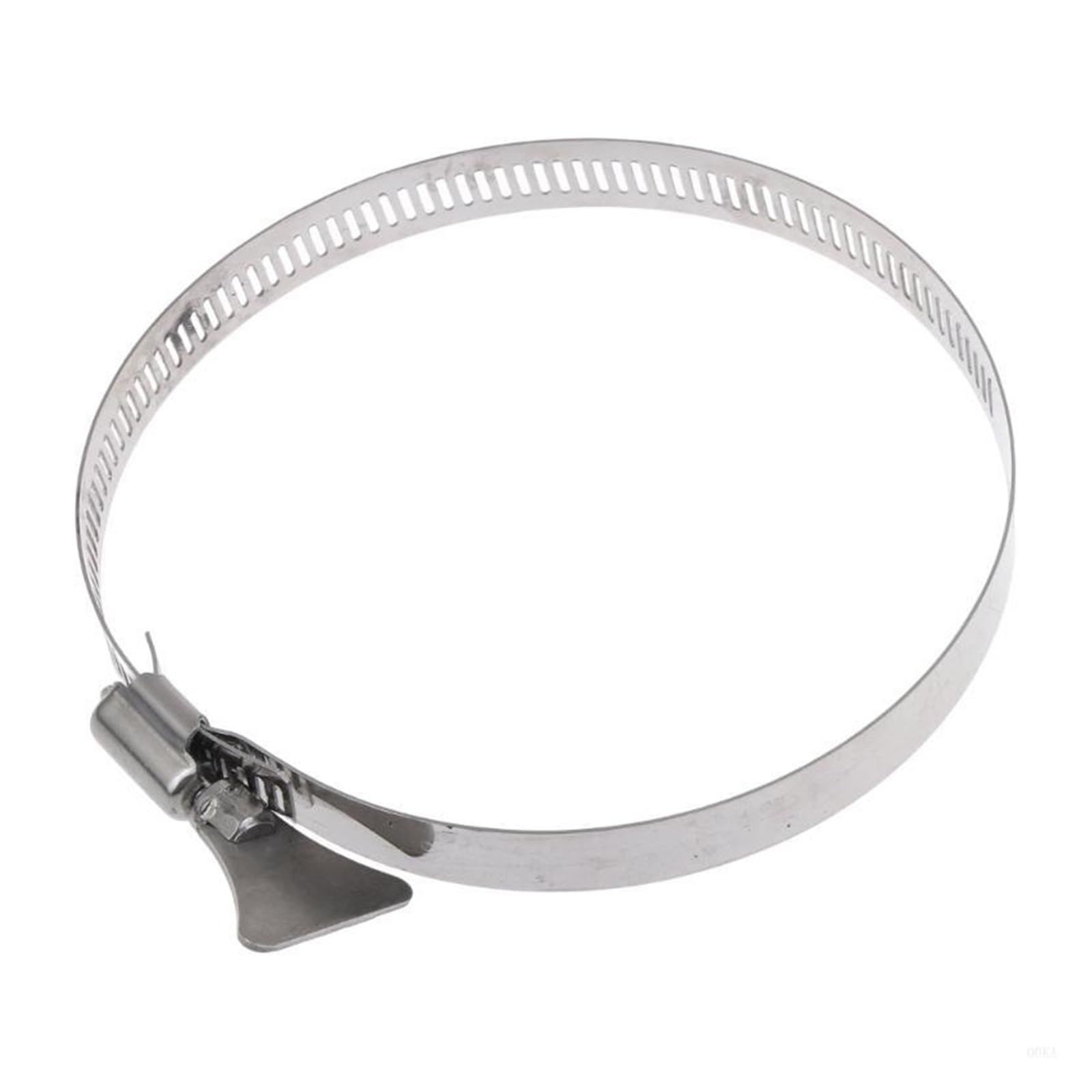 Stainless Steel Pipe clamp 1pcs Adjustable Stainless Steel Duct Clamps Hose Clamp Pipe Clamp Air Ducting Clamp Worm Drive Hose Clamp 50/200mm(200mm)