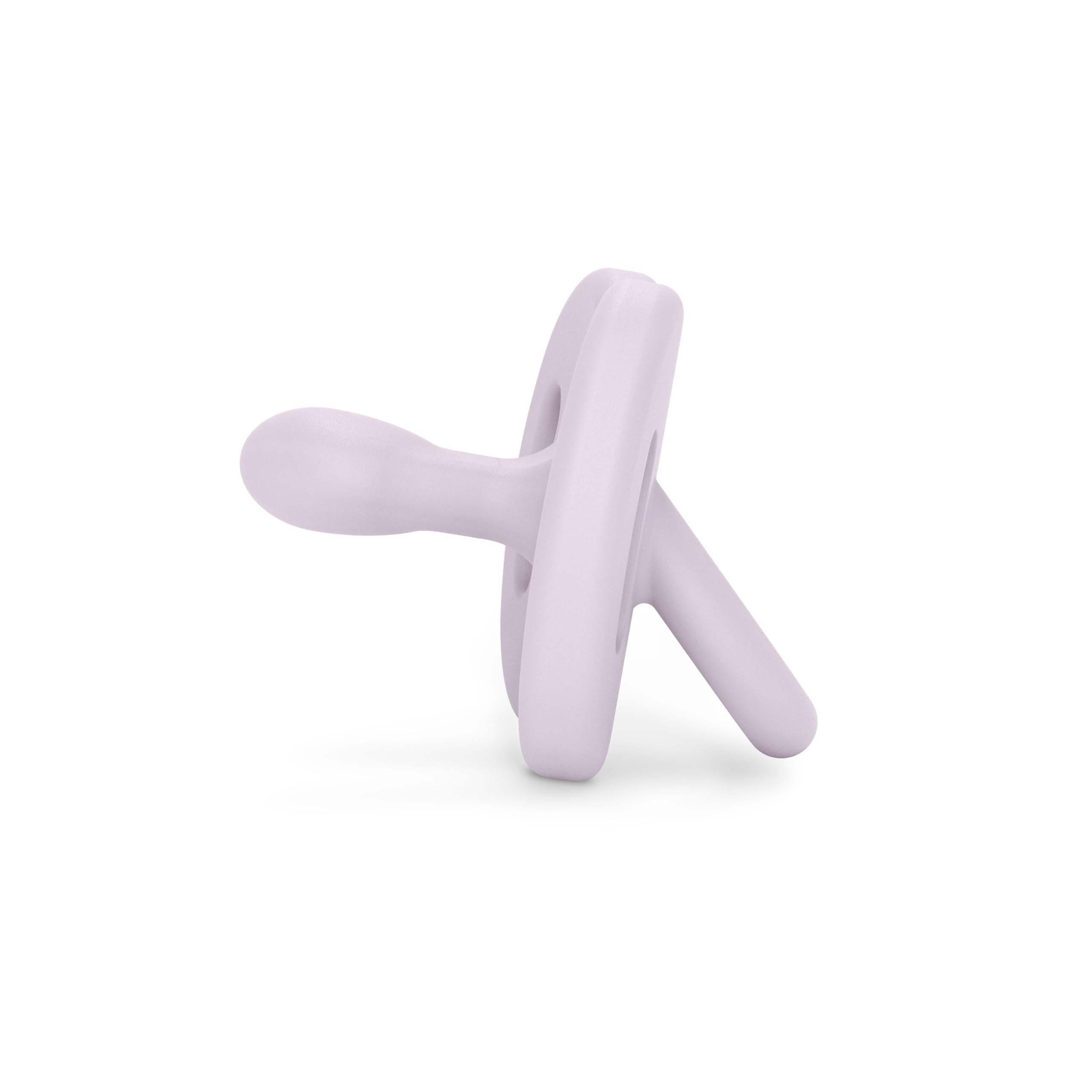 Suavinex, Silikonowy smoczek, w wieku 0/6 miesięcy, smoczek z symetrycznym sutkiem, super miękki i elastyczny, idealny do spania, Color Essence, Lavender | SX Pro symetryczny smoczek, super miękki i elastyczny, idealny do spania