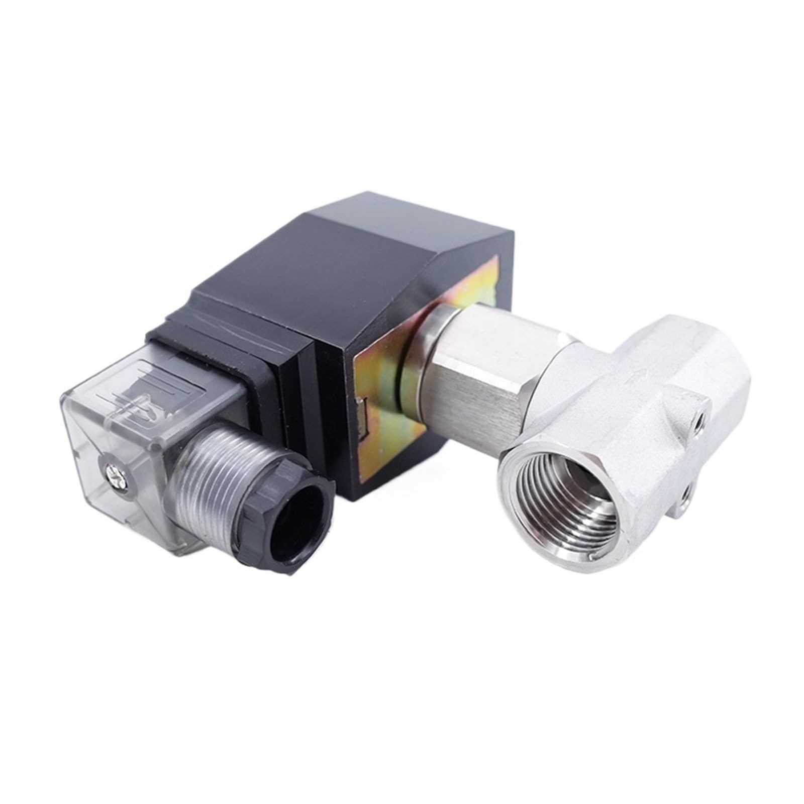Coasddrld 3/8 2 Way Solenoid Valve 1/2" 220V Ac24v 12V Orifice 6Mm Normal Open(",Ac110v)