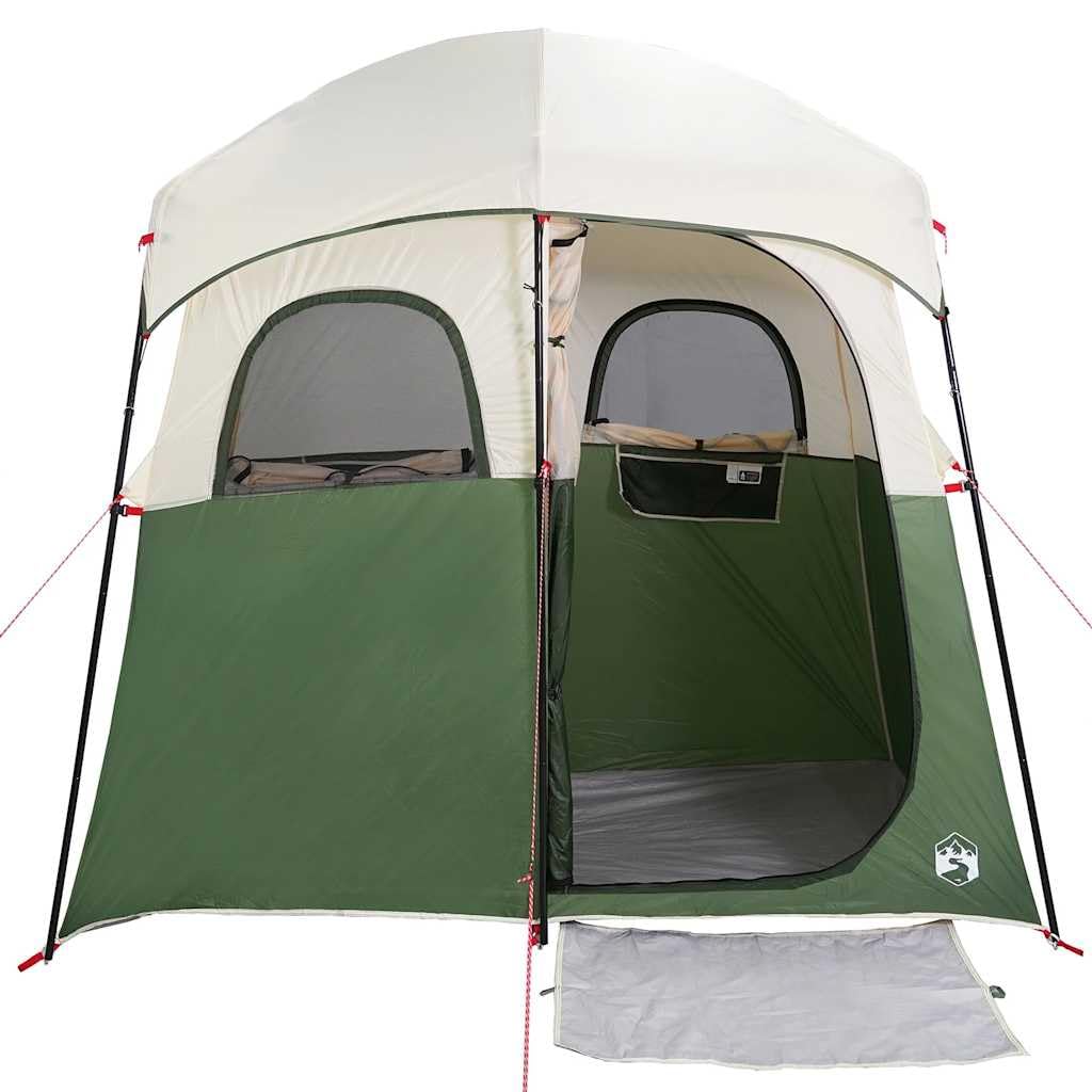 Genérico Tienda de Ducha para 2 Personas Impermeable Verde,Deportes,Actividades al Aire Libre,Camping y Senderismo,Tiendas de campaña-4009533