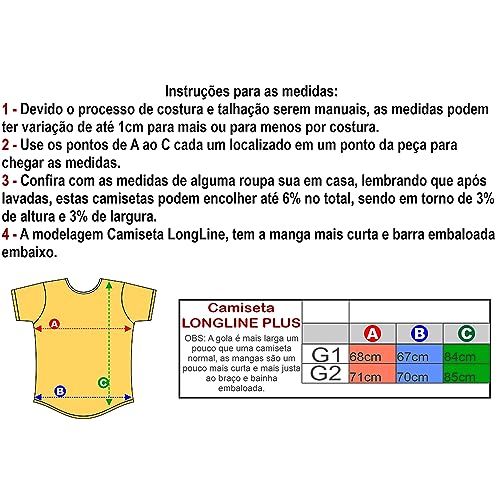 Kit 2 Camisetas Longline Plus Size Masculina MXD Conceito Caveiras (G2, Opção 10)