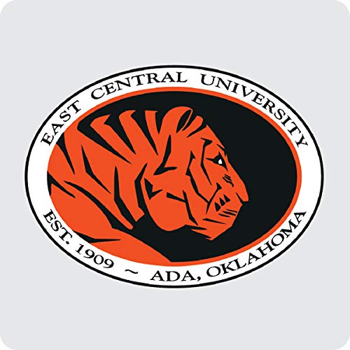 East Central University Tigers Acrylic Coaster 4-Pack Officially Licensed Collegiate Product