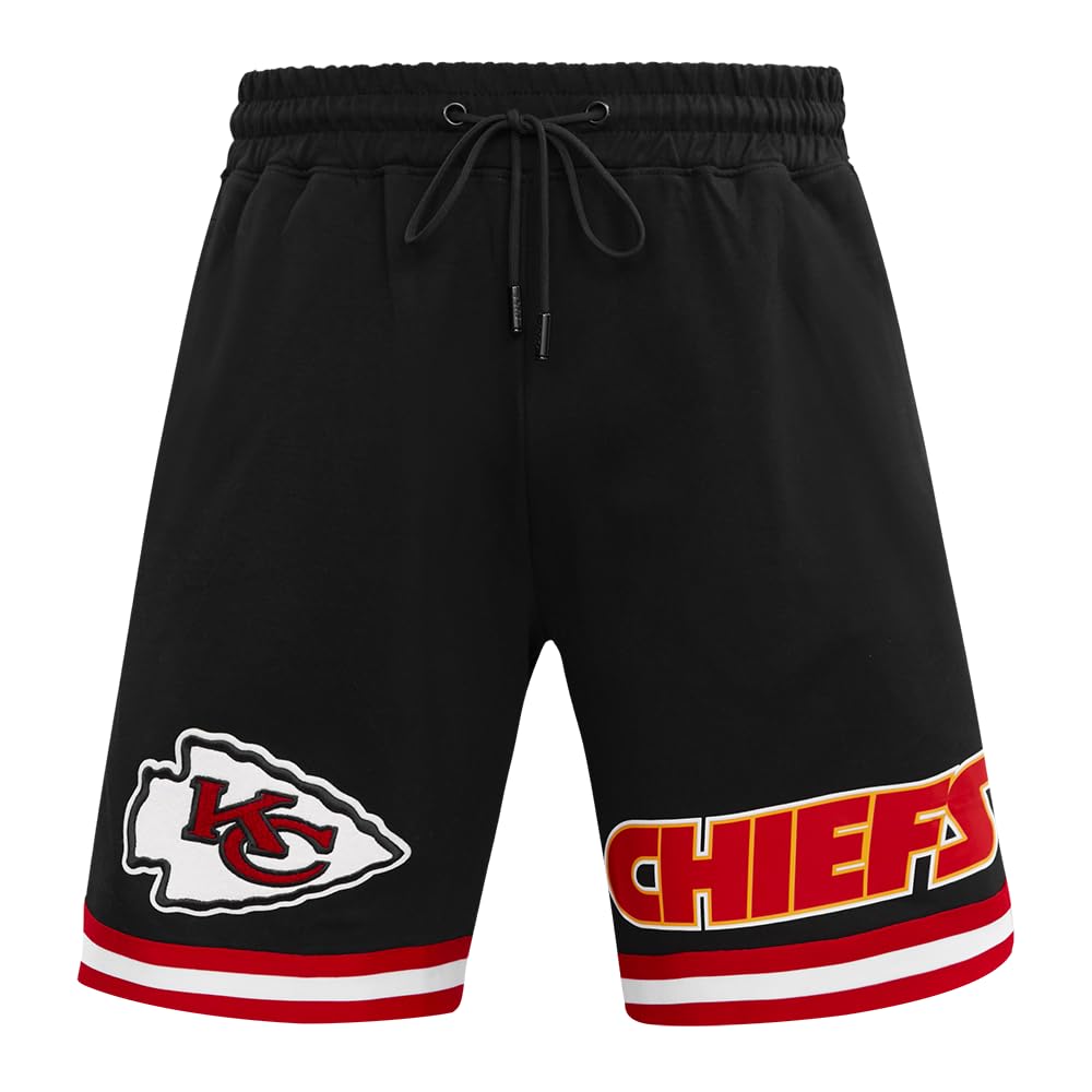 Pro Standard Męskie szorty NFL Kansas City Chiefs Classic Chenille Athletic Short czarne 2XL