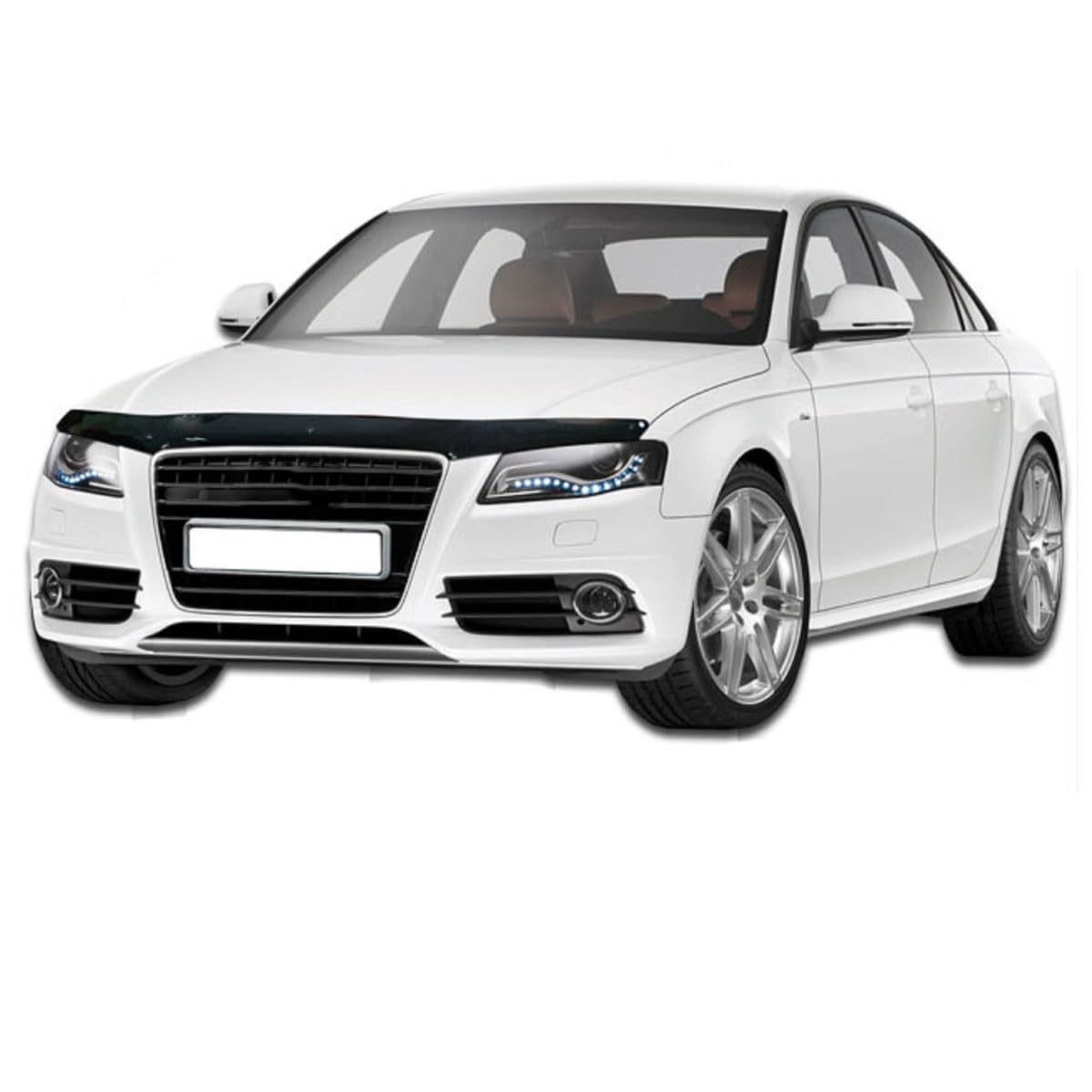 Motorhauben Windabweiser Für Audi A4 B7 - Insekten & Steinschlag Schutz